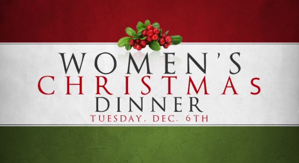 Women's Christmas Dinner