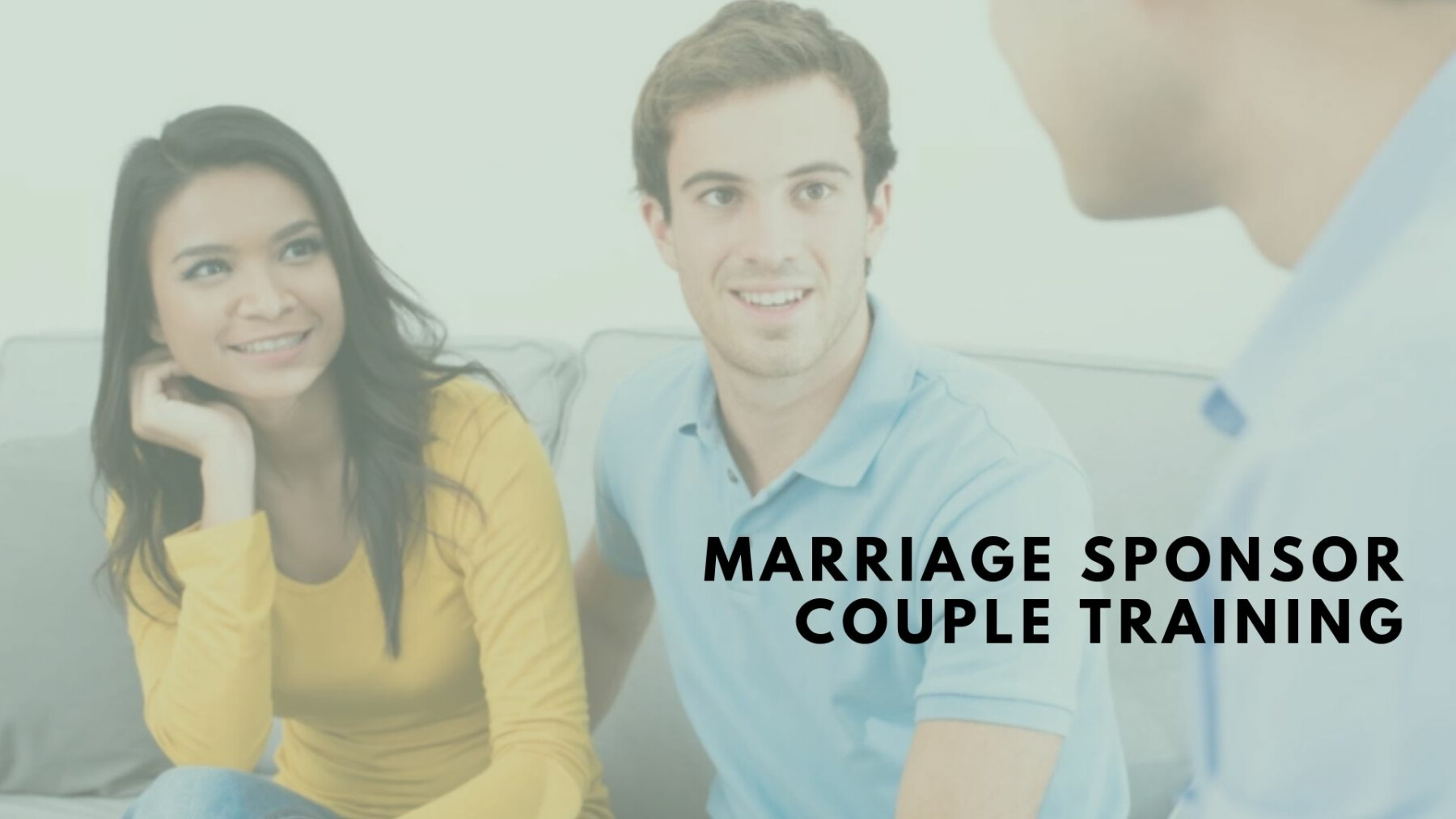 Marriage Sponsor Couple Training