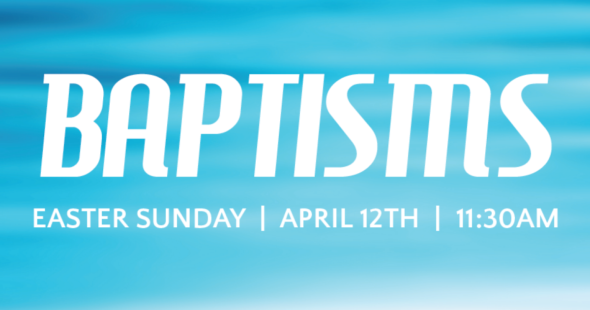 Baptisms on Easter Brices Creek Bible Church New Bern