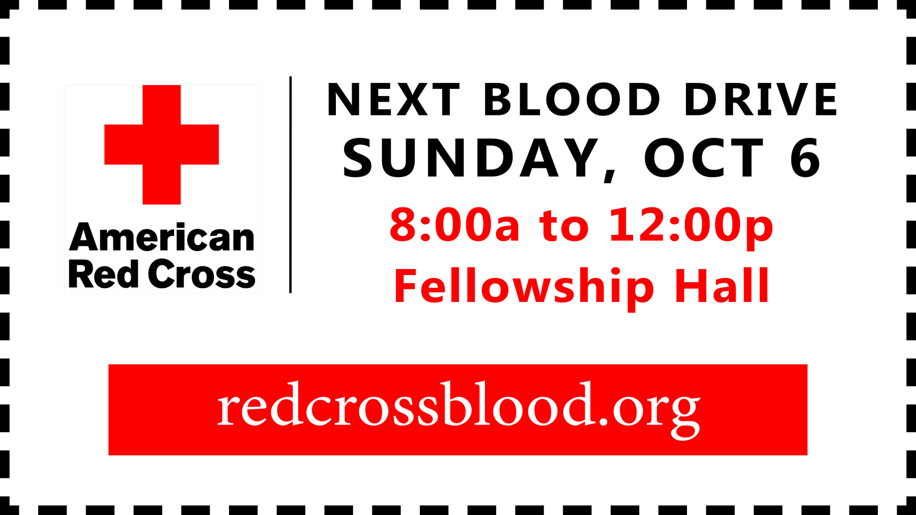 American Red Cross Blood Drive