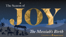 The Joy of Good News at the Messiah’s Birth.