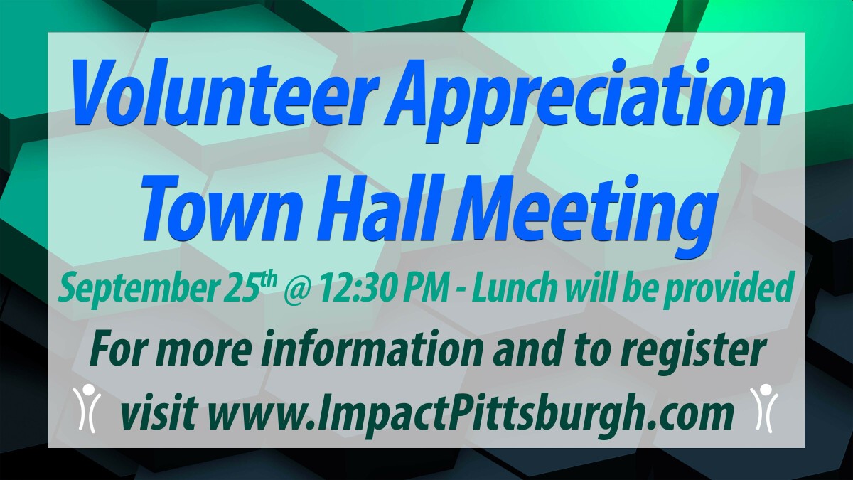Volunteer Town Hall Appreciation Lunch and Meeting