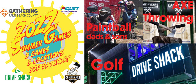 Summer Games DADS/SONS PAINTBALL - Loxahatchee