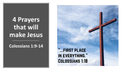 4 Prayers that will make Jesus FIRST in everything