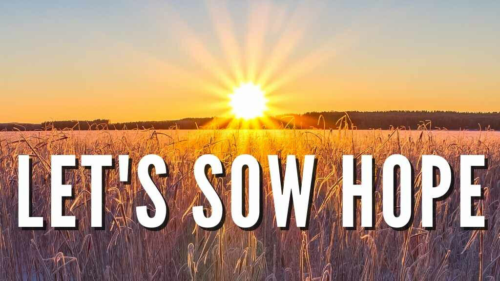 Let's Sow Hope - Celebration Sunday