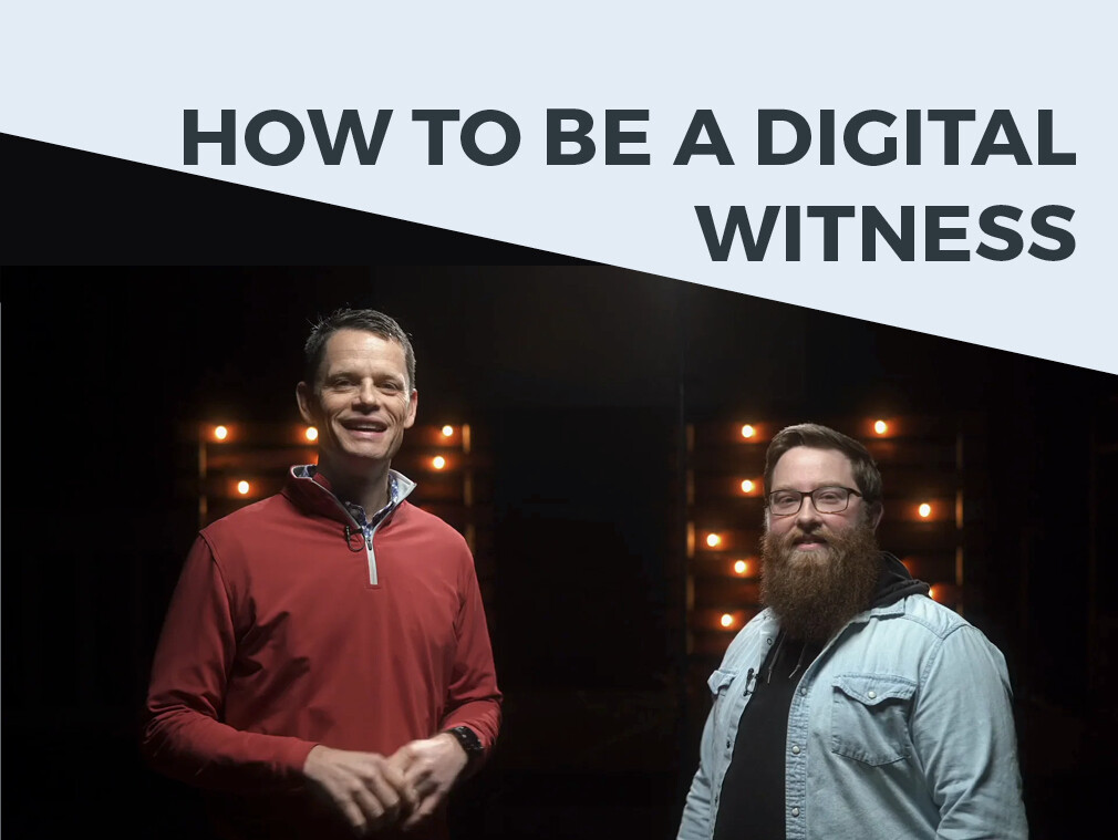 How to be a Digital Witness