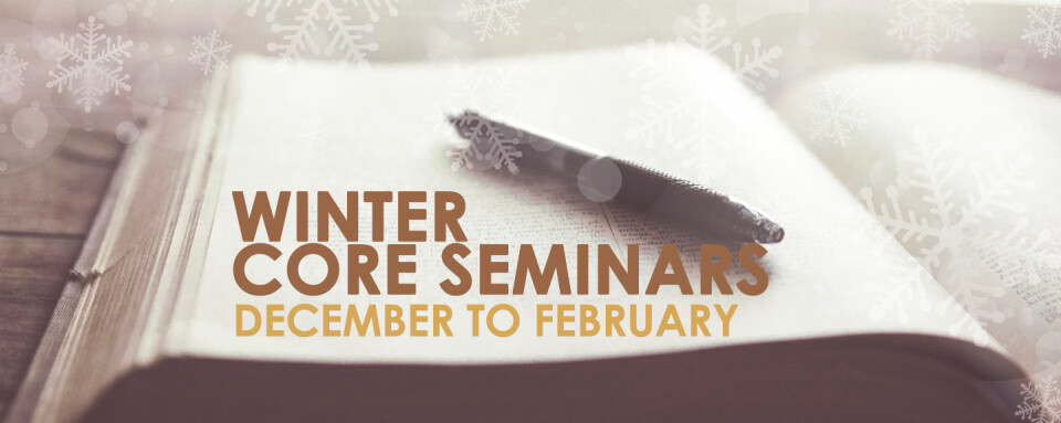 Winter Core Seminars 2018