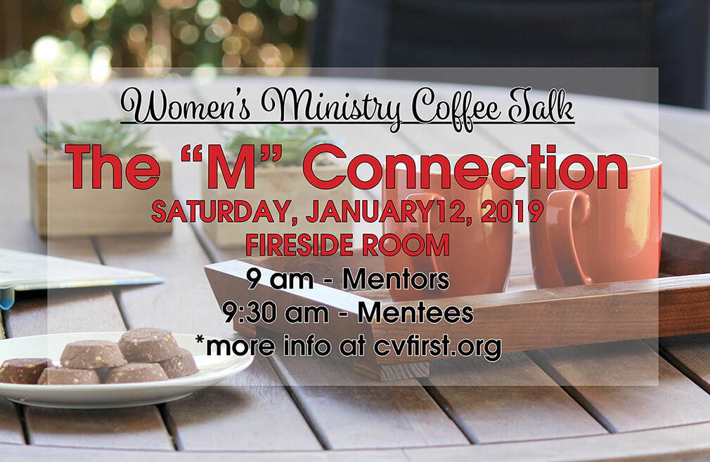 Women's Ministry - "M" Connection/Coffee Talk