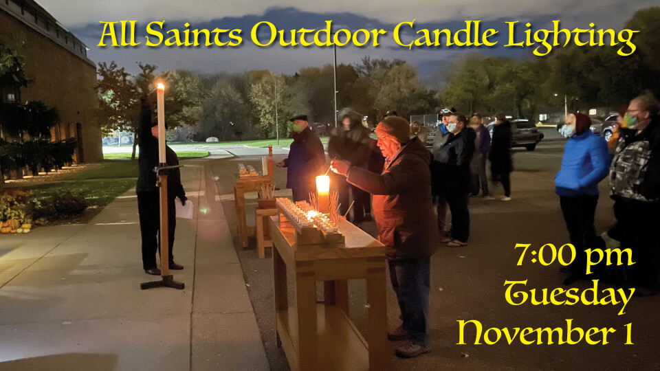 All Saints Candle Lighting Service