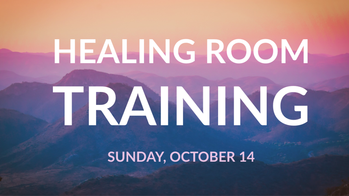 Healing Rooms Training