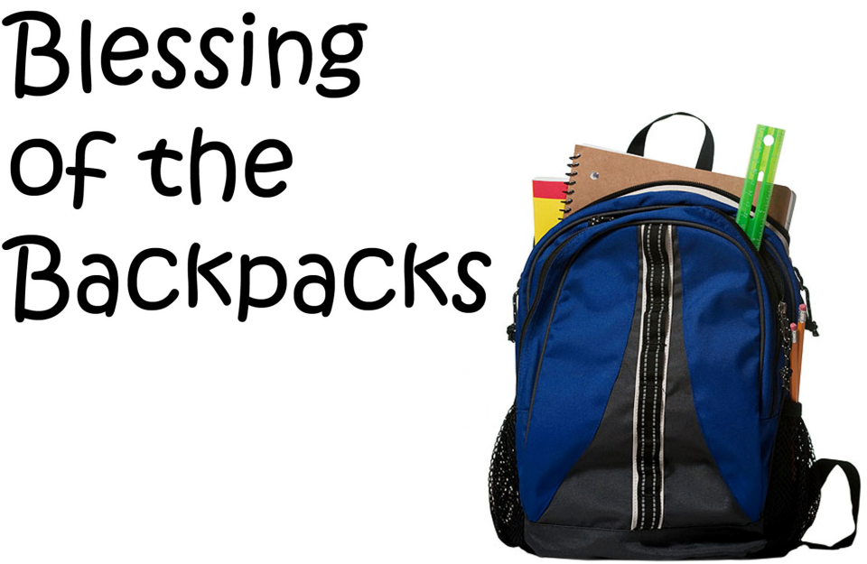 Backpack Blessing