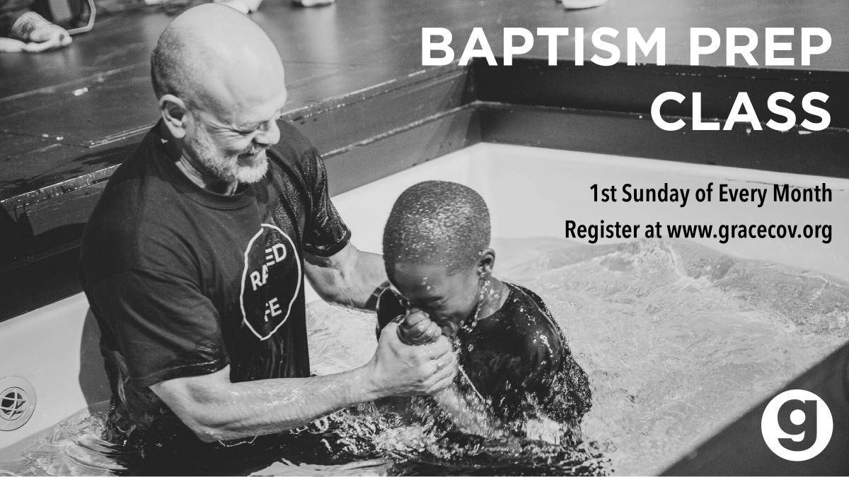 Adult Baptism Prep Class 