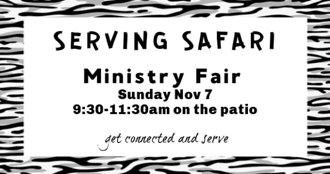 9:30am Ministry Fair