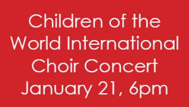Children of the World choir 6 pm concert