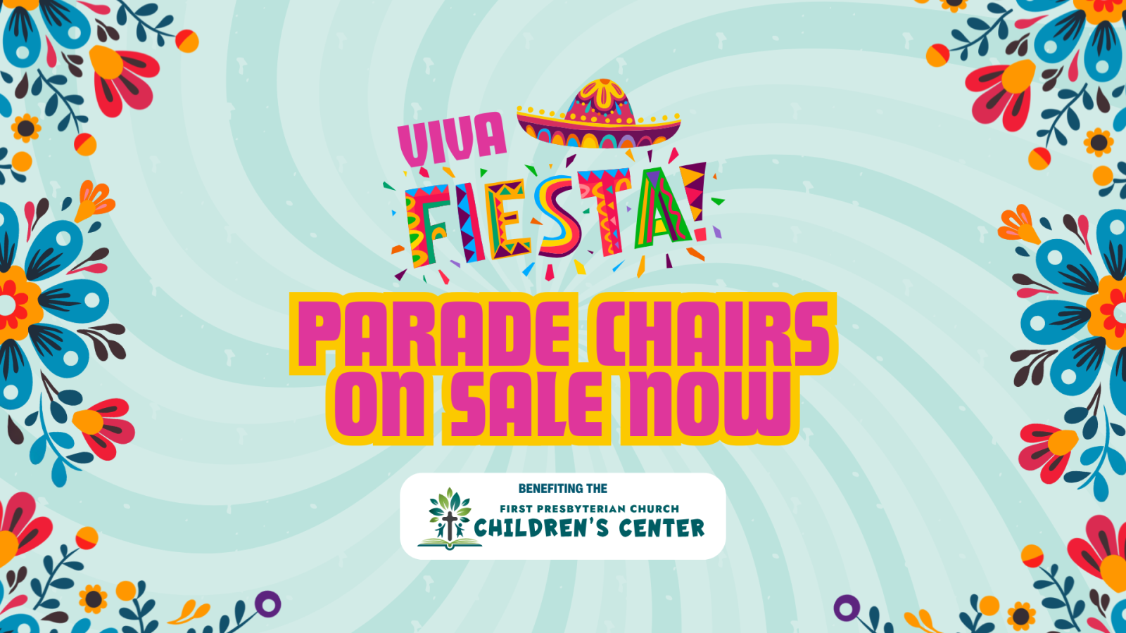 Children's Center Parade Chairs - Fiesta Flambeau