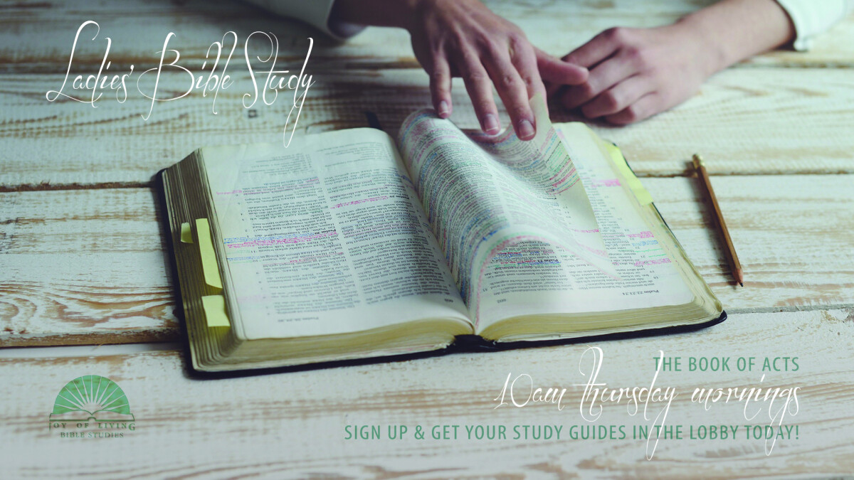 Ladies' (AM) Weekly Bible Study - Book of ACTS