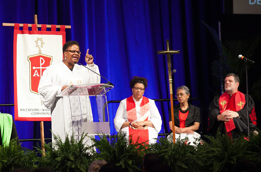 Bishop LaTrelle Easterling preaches on covenant.