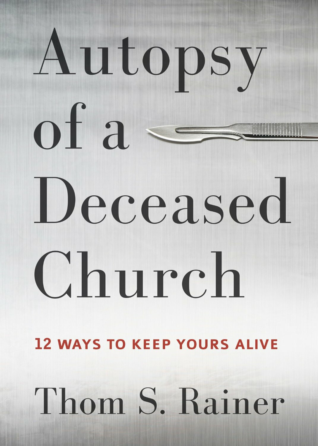 Autopsy of a Deceased Church Book Discussion