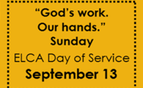 Gods Work Our Hands Sunday