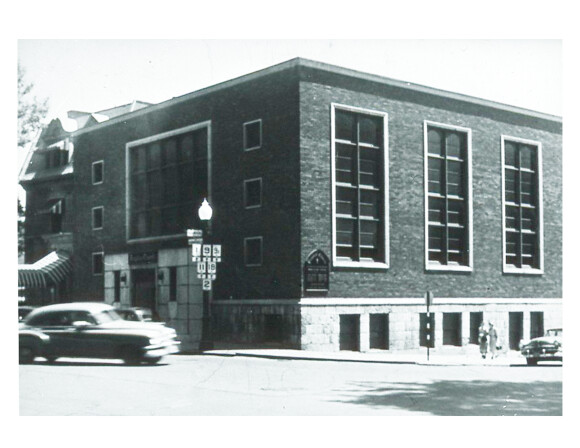 Peoples Church Montreal was rebuilt and reopened in 1952.