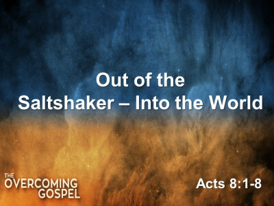 Out of the Saltshaker - Into the World
