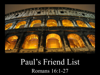 Paul's Friend List
