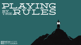 Playing By The Rules: The Sin of Lying