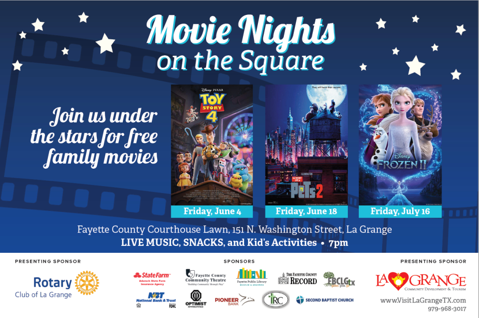 KID'S MINISTRIES: Movie Night on the Square