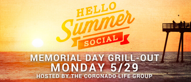 Hello Summer Socials: Memorial Day Grill-out
