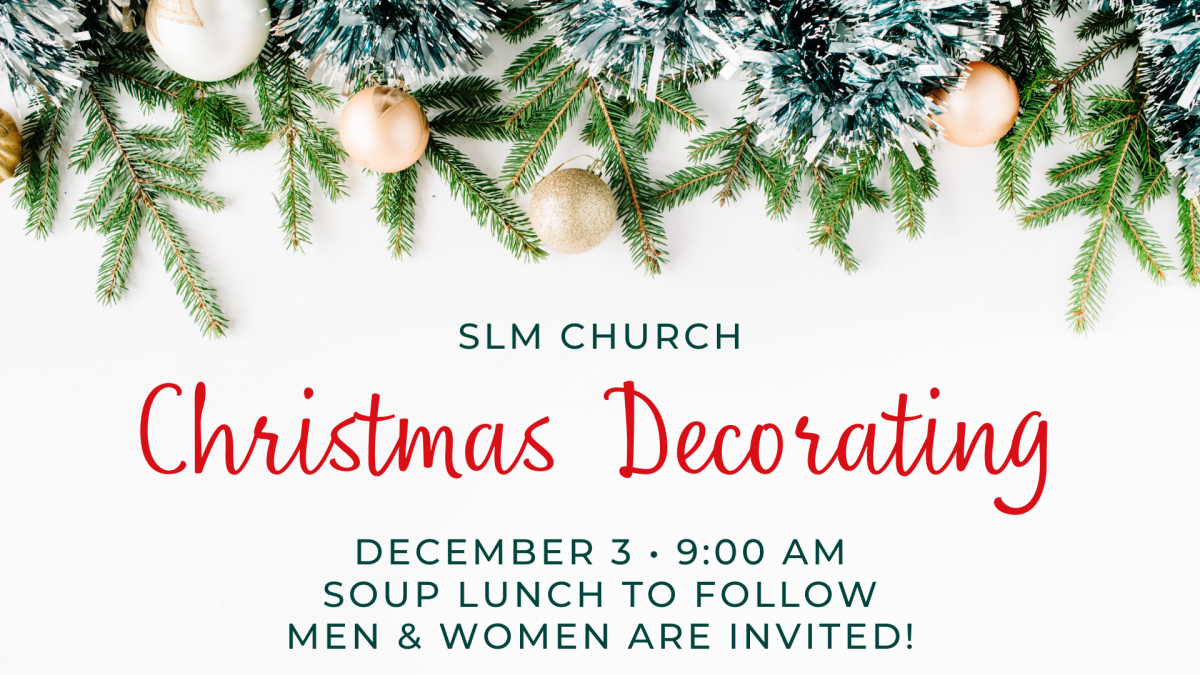 SLM Christmas Decorating