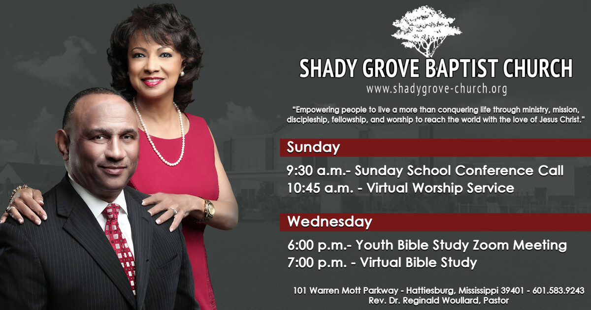 Sunday Service Shady Grove Baptist Church