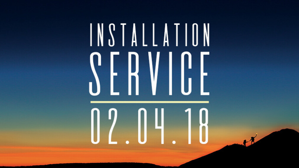 Installation One Service Sunday 