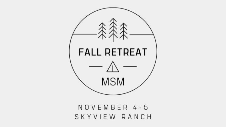 Middle School Ministry Fall Retreat