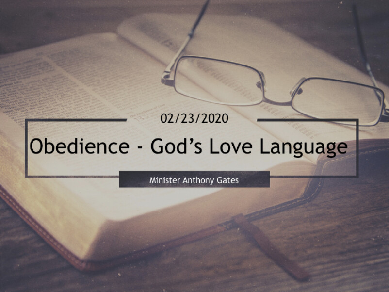 Obedience - God's Love Language