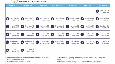 May: All-Church Reading Plan