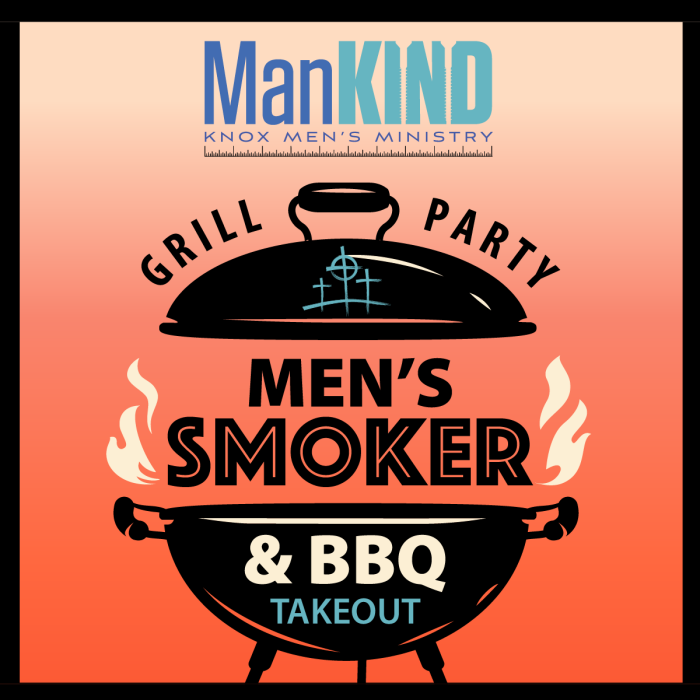 ManKIND Men's Smoker & BBQ Takeout