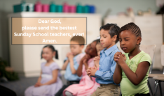 Help Wanted: Sunday School Teachers