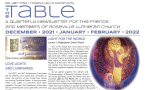 Table Newsletter Dec. 2021 - Jan. Feb. 2022