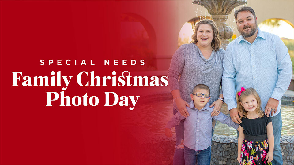 Special Needs Family Christmas Photo Day