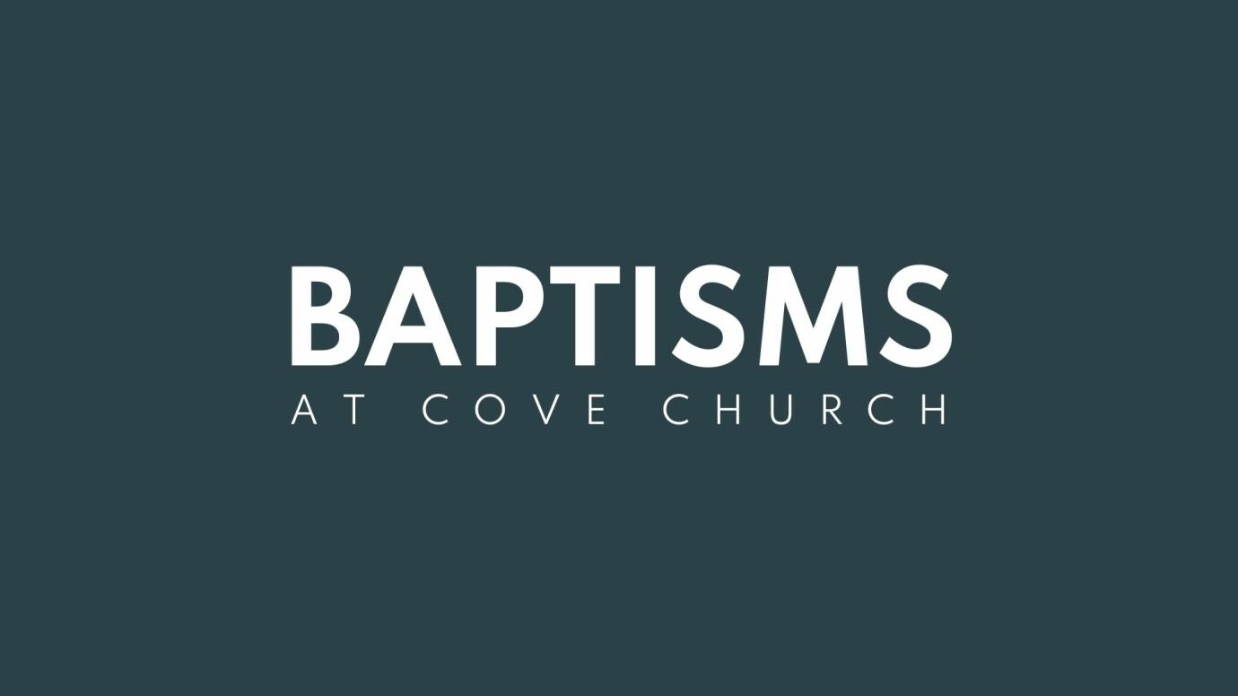 Baptisms at Cove Church
