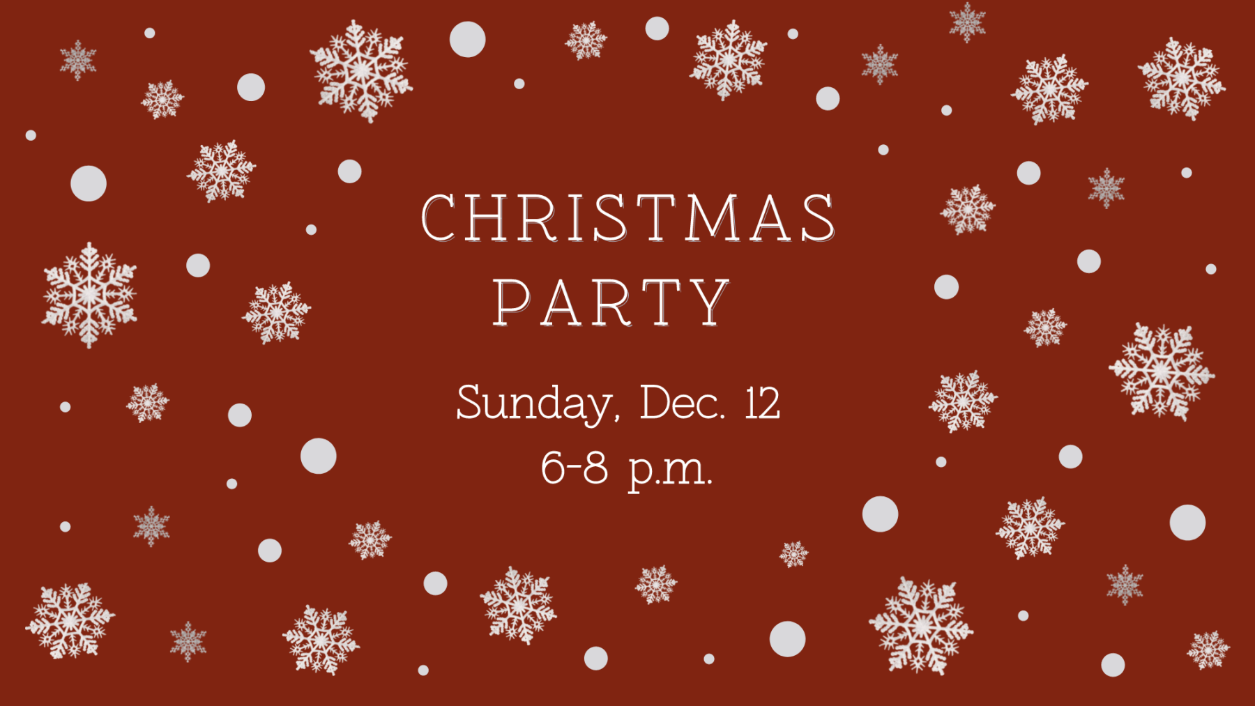 Youth Group Christmas Party