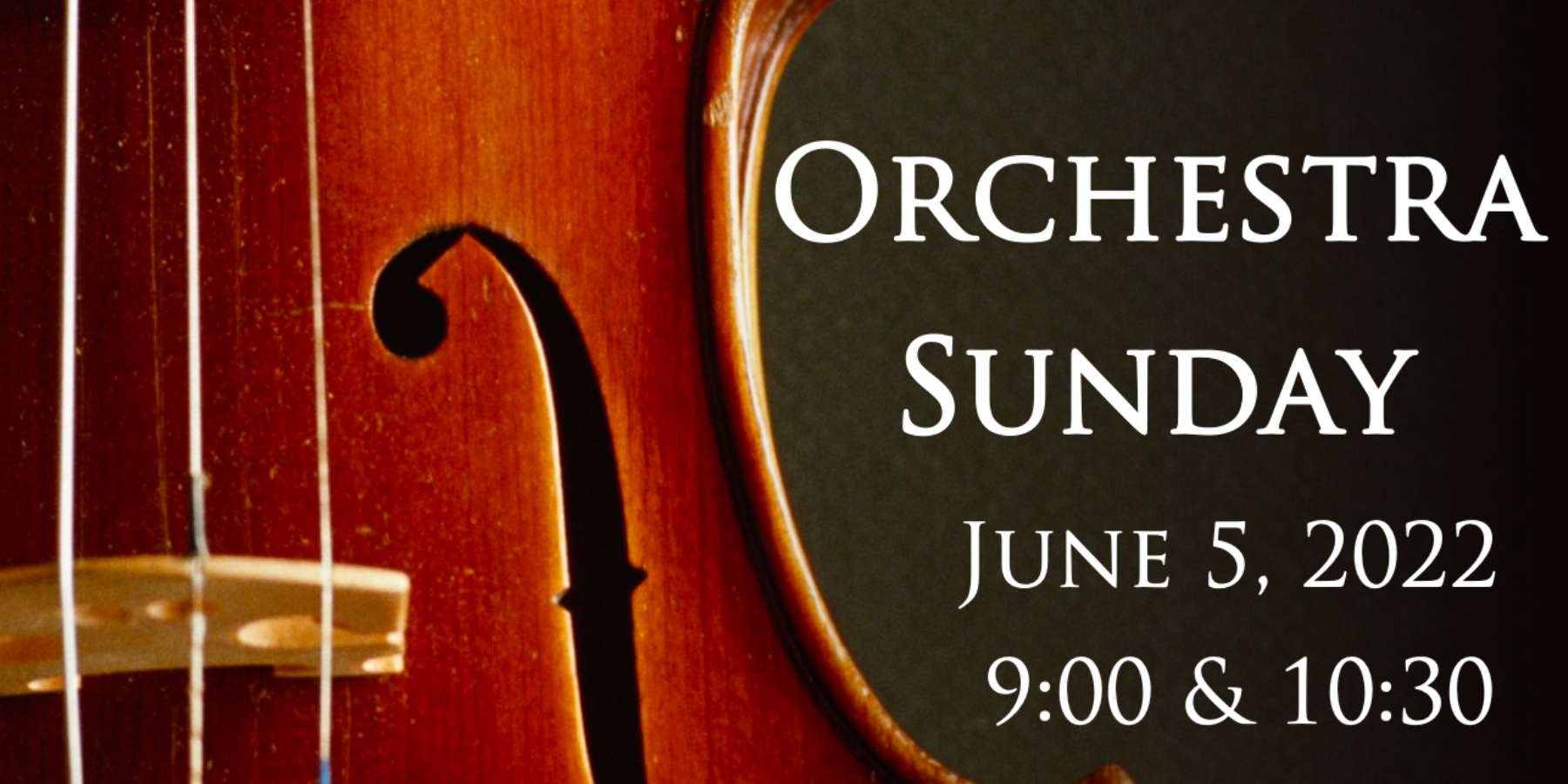 Orchestra Sunday