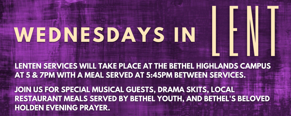 Wednesdays in Lent 2023