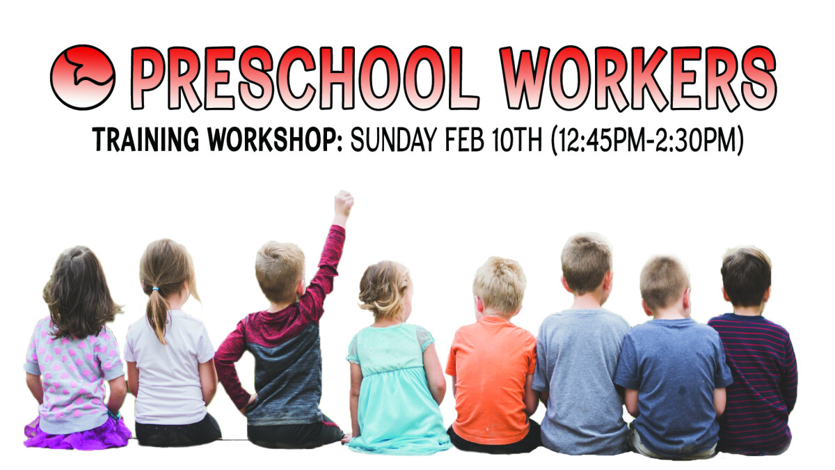 CM Preschool Ministry Workshop