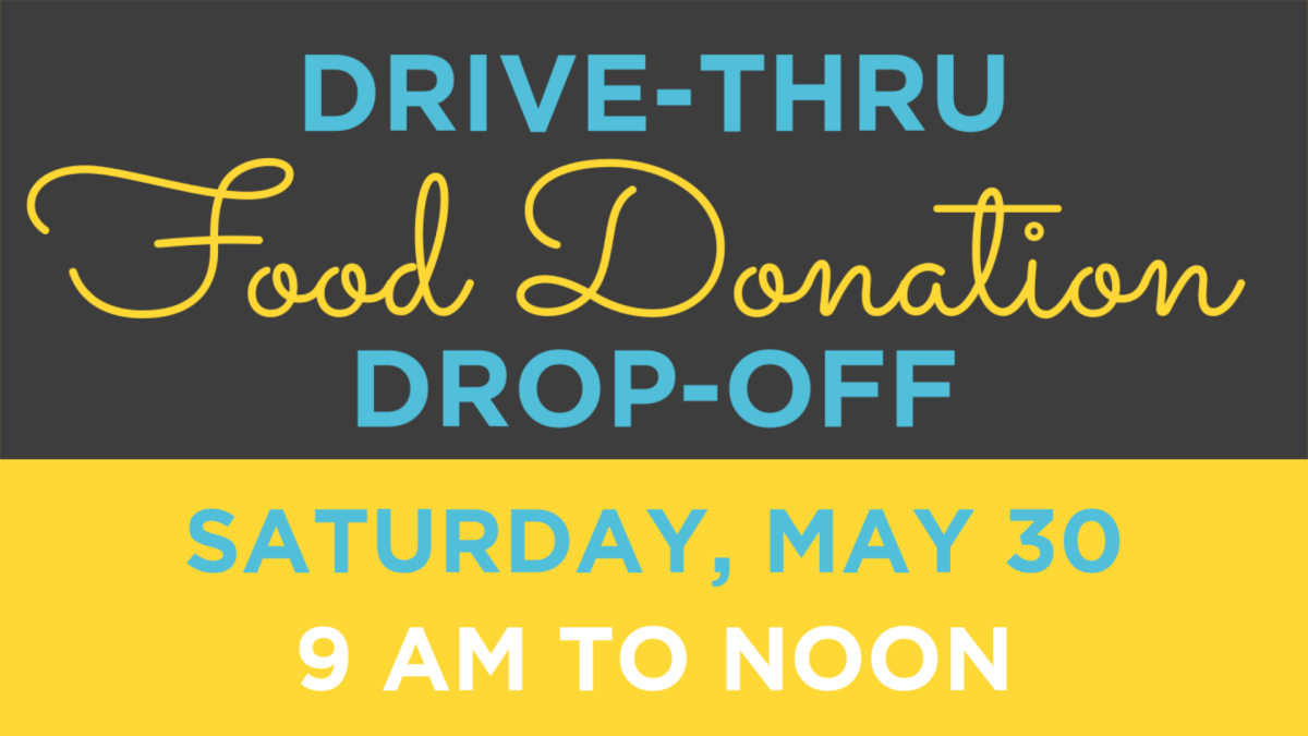 Drive-thru Food Donation Drop-off