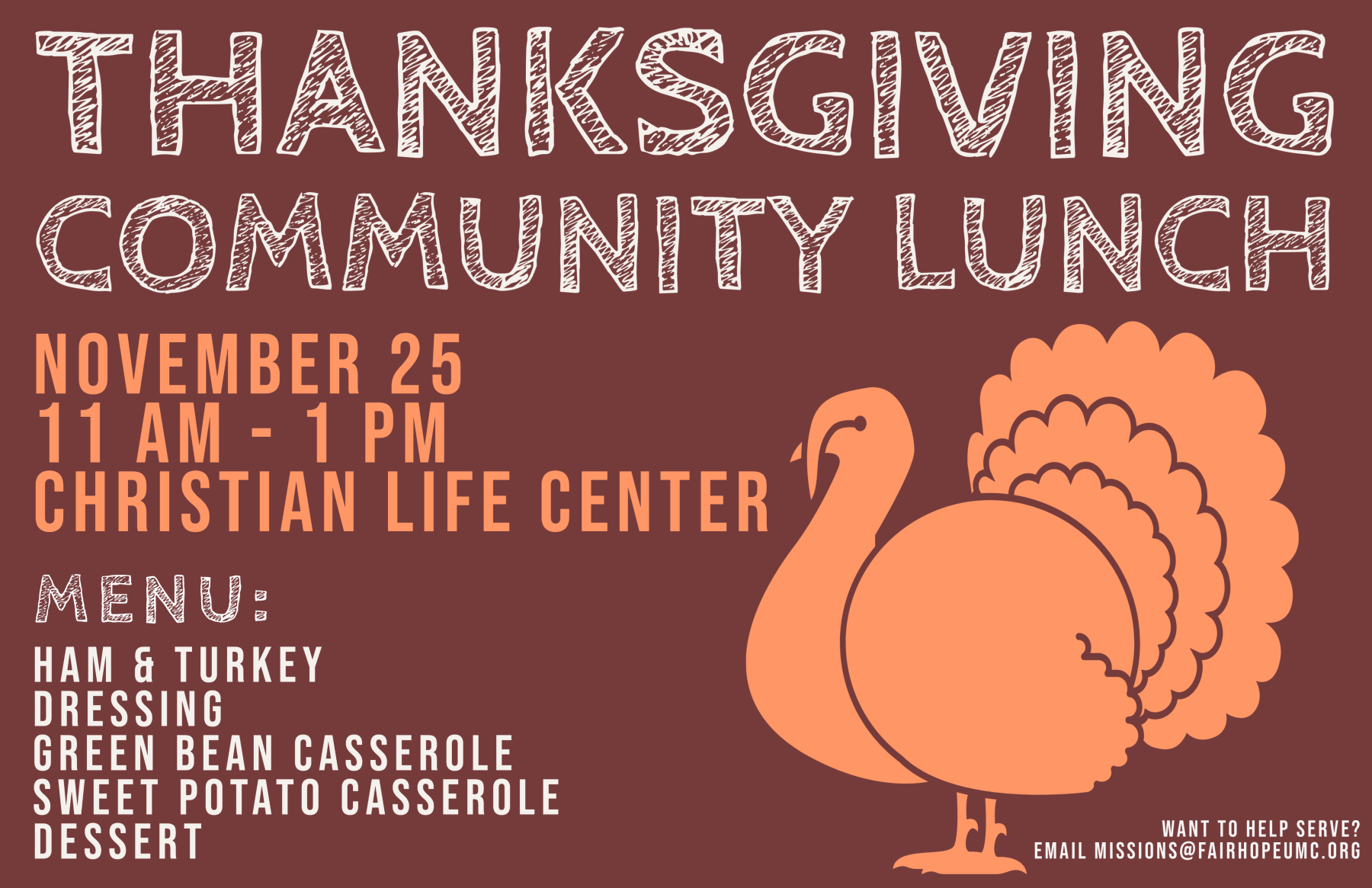 Thanksgiving Community Lunch