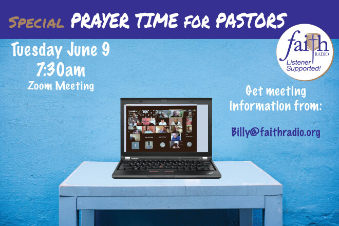 Pastors' Prayer Time ONLINE - Montgomery