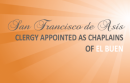 Clergy of San Francisco de Asis Appointed Chaplains at El Buen