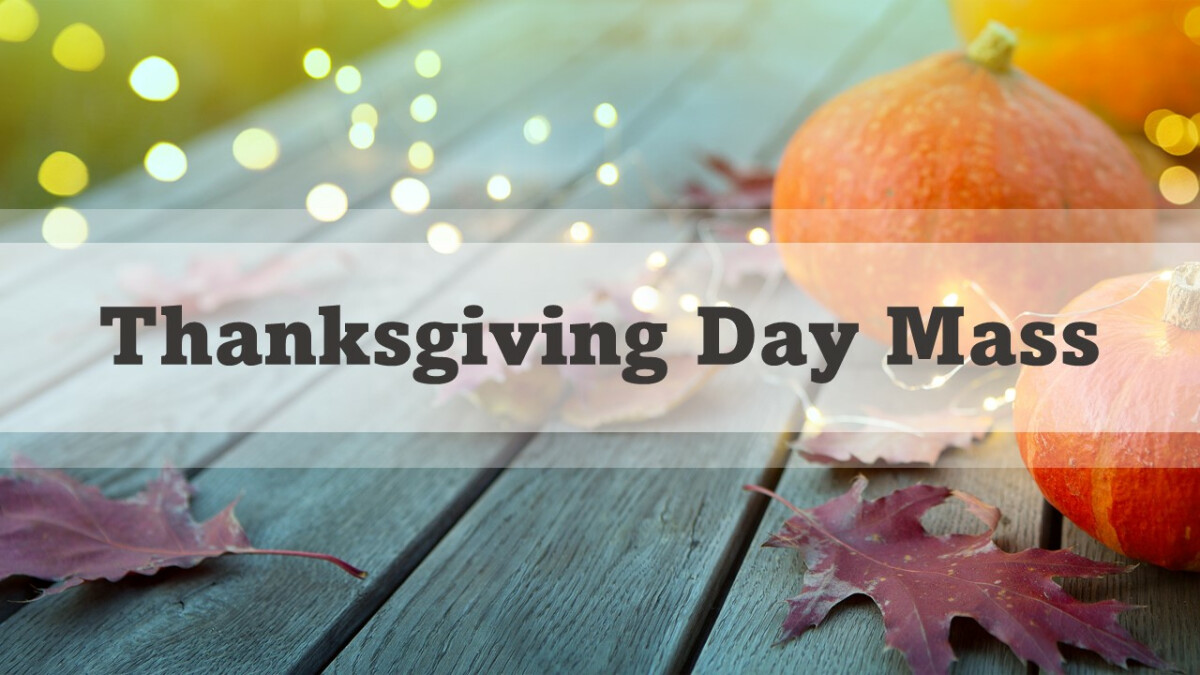 Thanksgiving Day Mass