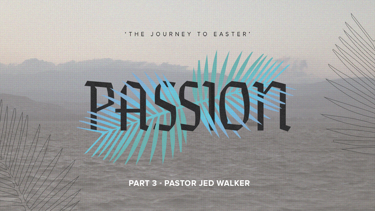 The Journey to Easter - Part 3